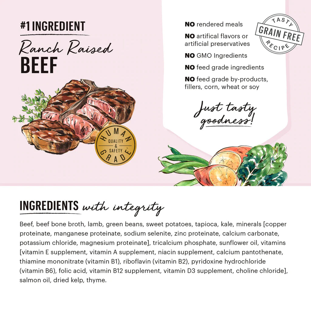 The Honest Kitchen One Pot Stews Wet Dog Food Braised Beef & Lamb 10.05oz