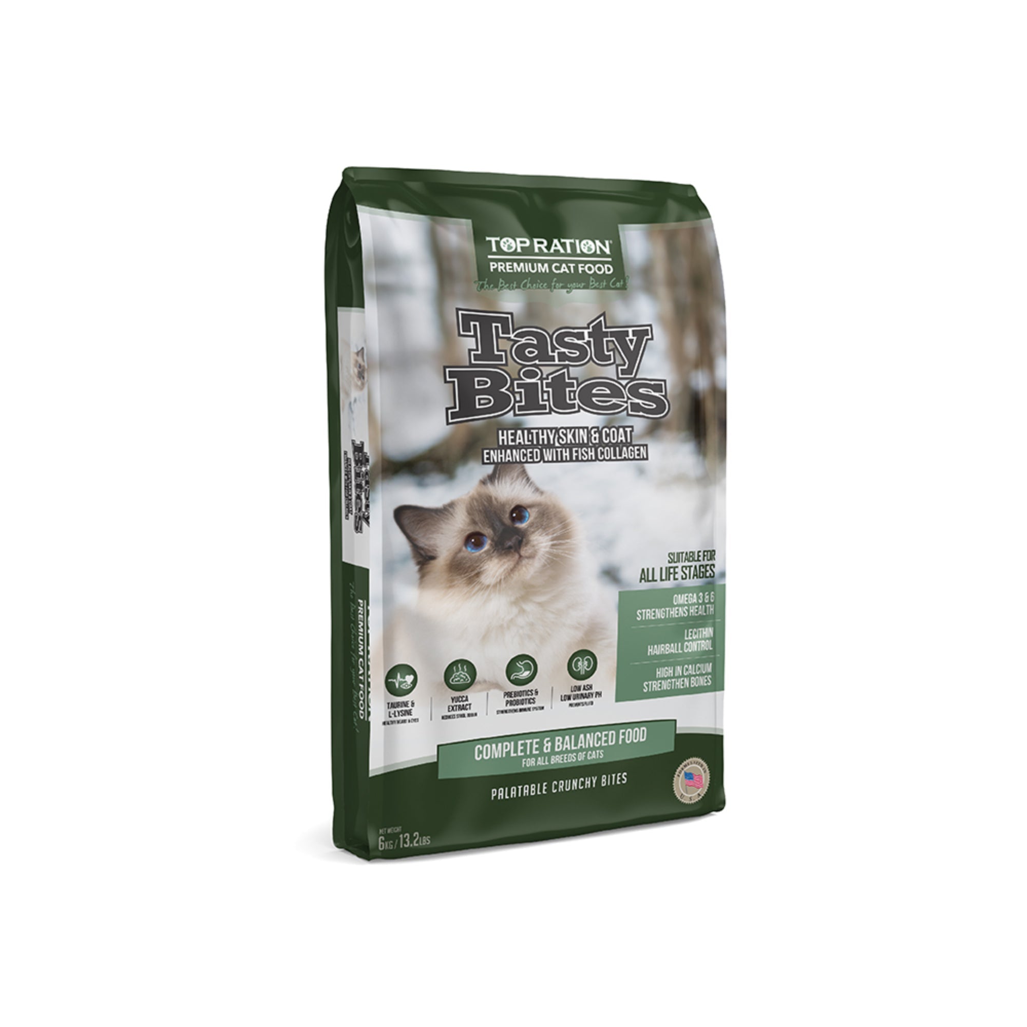 Top Ration Premium Cat Dry Food 6kg