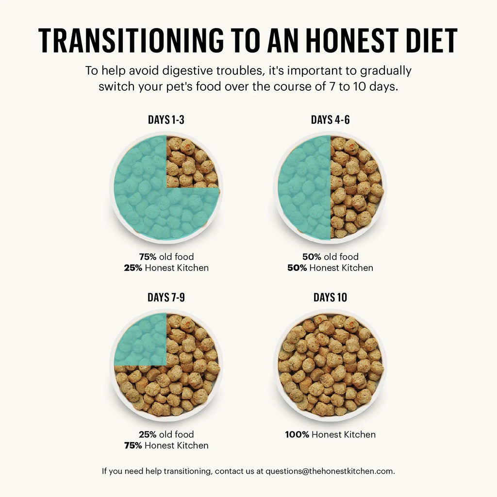 The Honest Kitchen Tasty Whole Food Clusters Grain Free Dog Food 5lbs