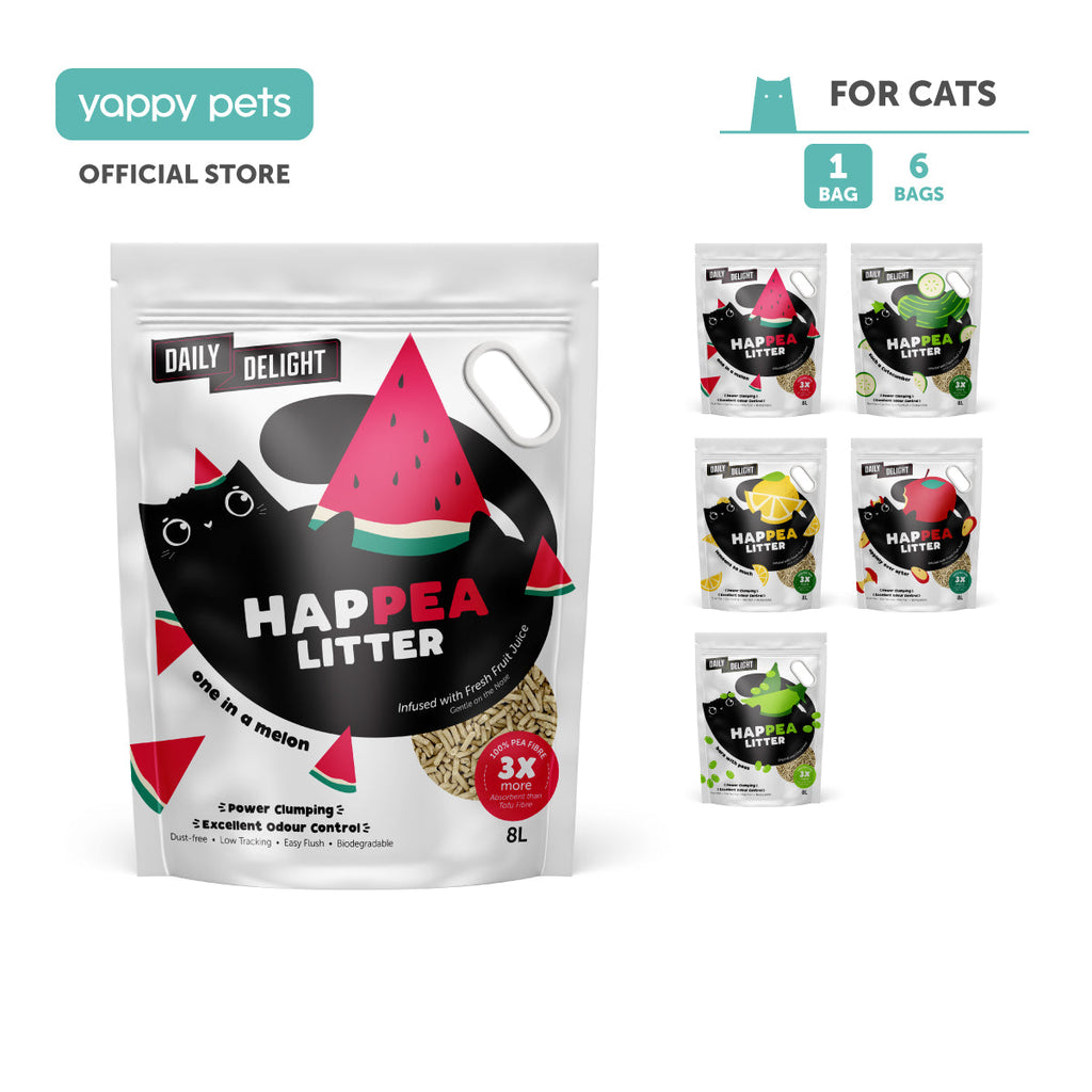 Daily Delight HAPPEA Cat Litter 8L