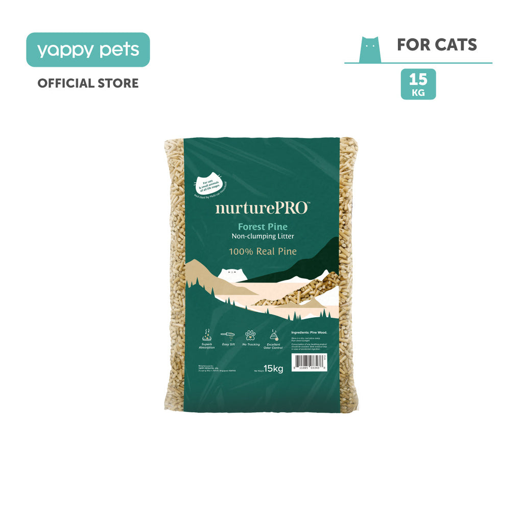 nurturepro™ Forest Pine Wood Cat Litter 15kg