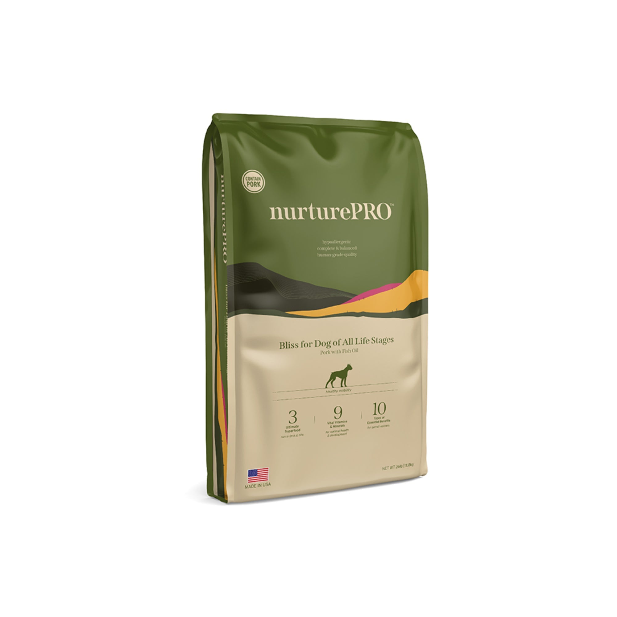 nurturepro™ Hypoallergenic Food with Fish Oil Dog Dry Food 11.8kg