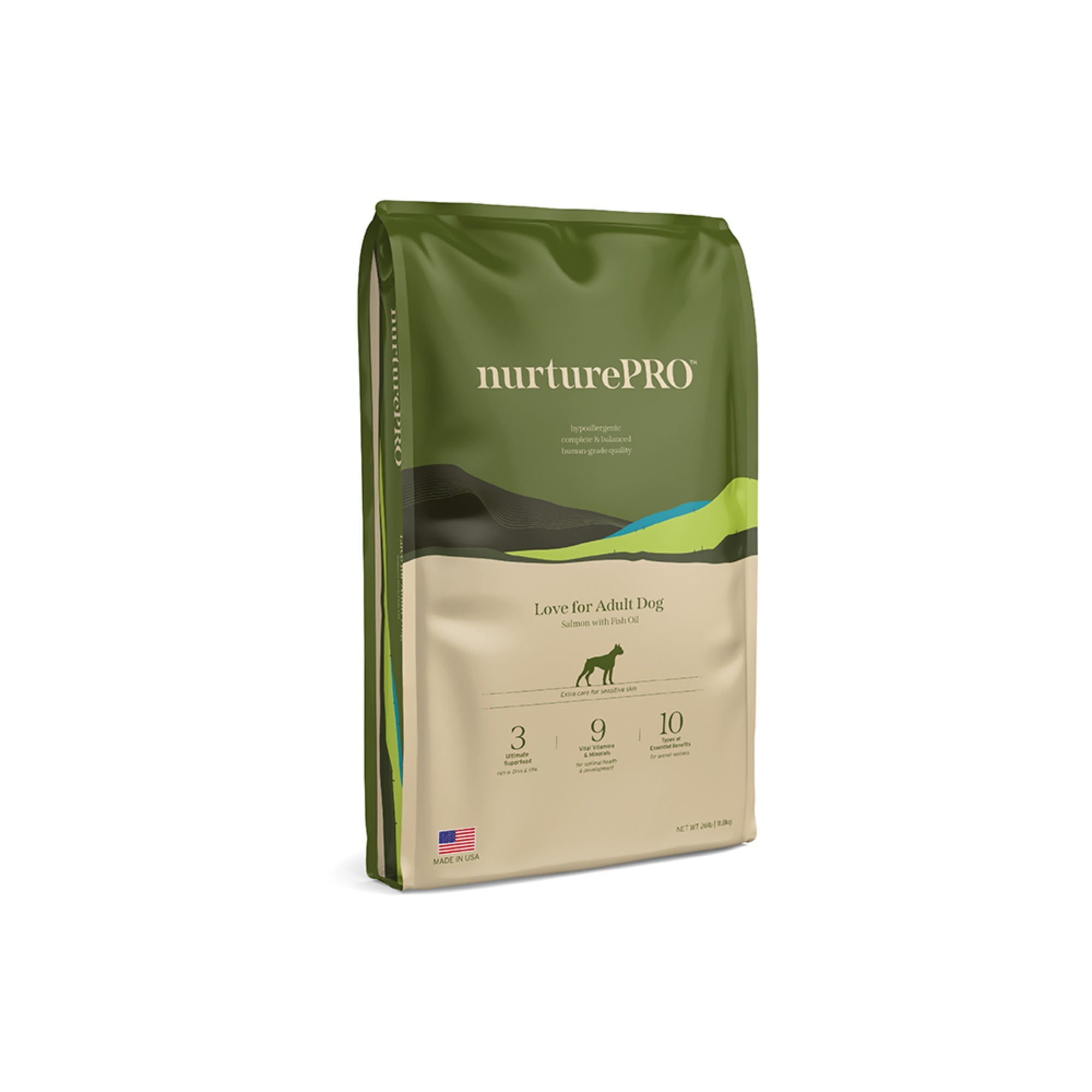 nurturepro™ Hypoallergenic Food with Fish Oil Dog Dry Food 11.8kg