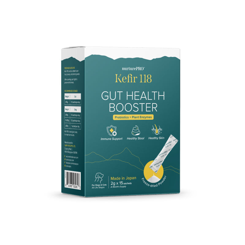 nurturepro™ Kefir 118 Freeze-dried Powder Dog & Cat Supplements 2g x 15 sachets