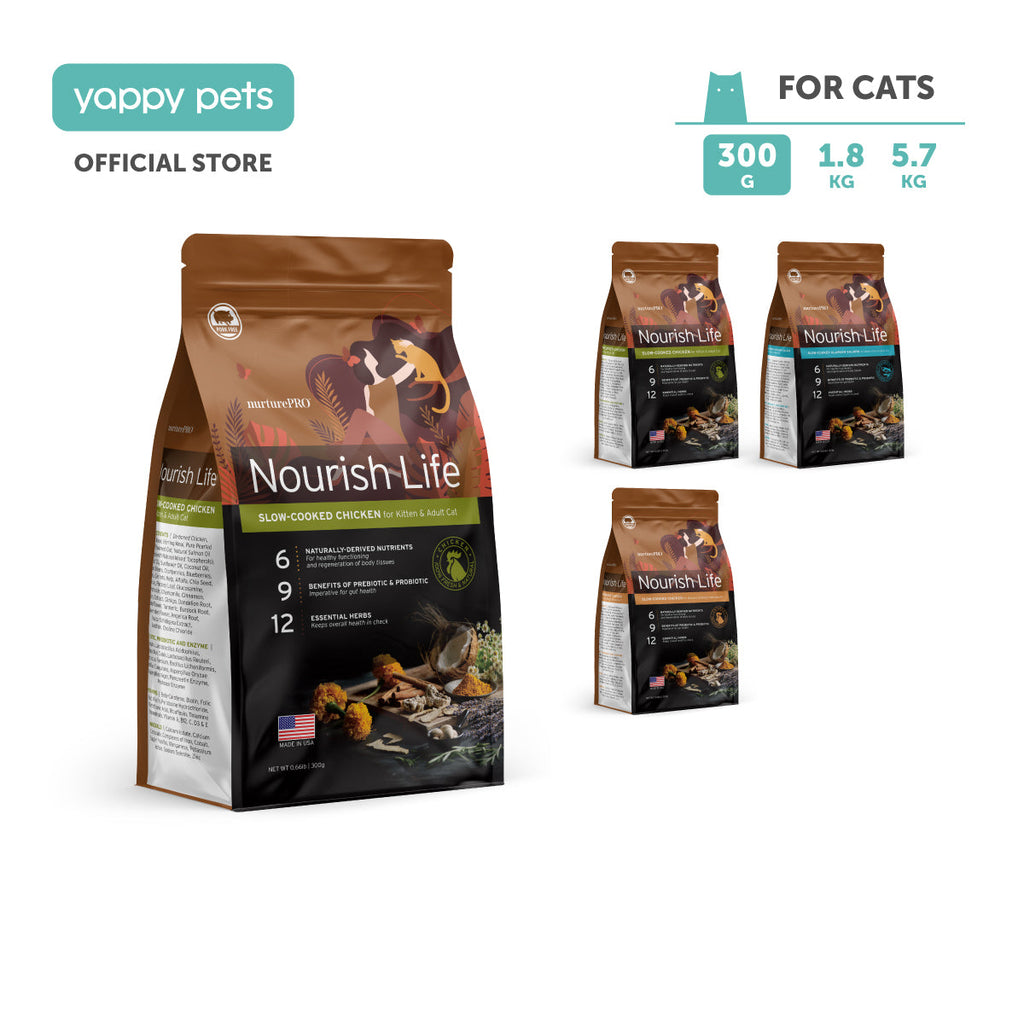nurturepro™ Nourish Life Slow-cooked Dry Cat Food Trial Pack 300g