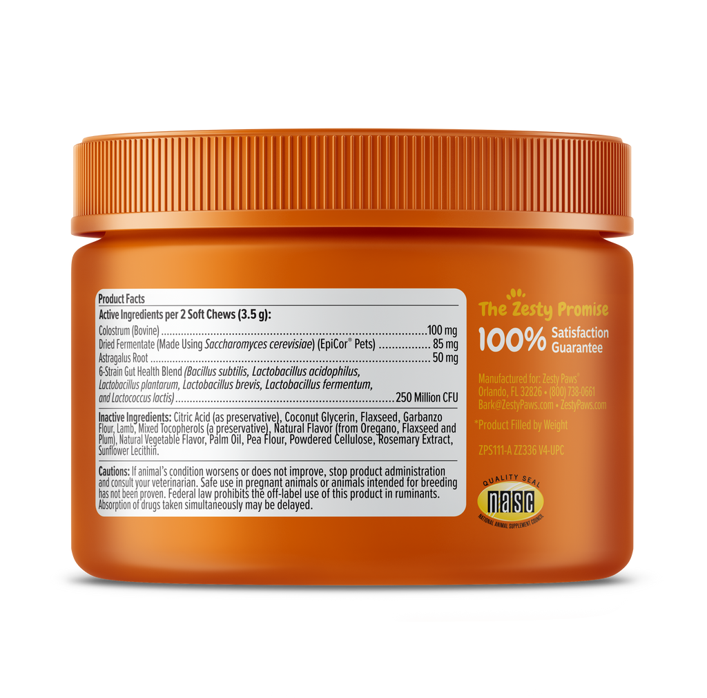 Zesty Paws Mini Bites Dog Supplements 90ct