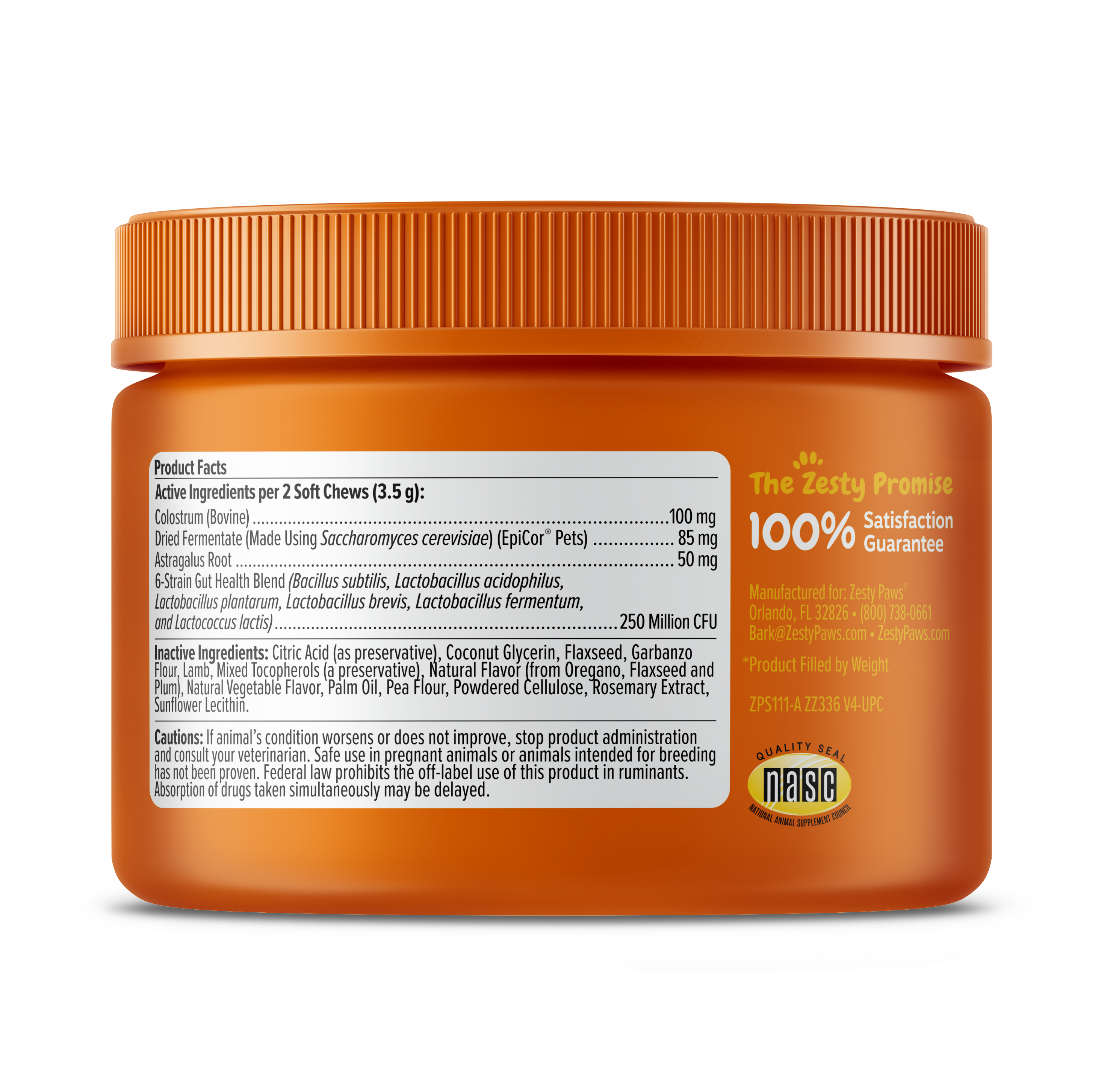 Zesty Paws Mini Bites Dog Supplements 90ct