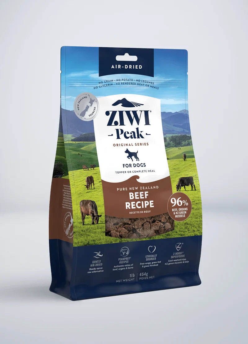 Ziwi Peak Originals Air Dried Dog Food 454g