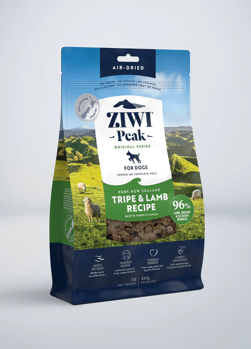 Ziwi Peak Originals Air Dried Dog Food 454g