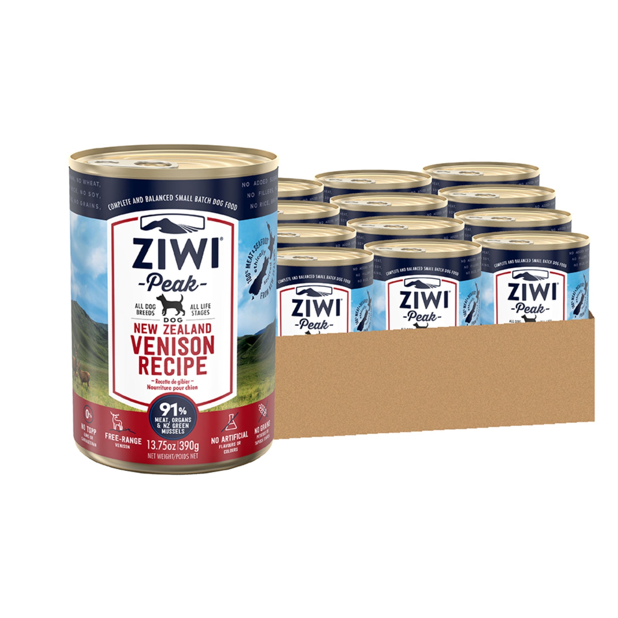 Ziwi Peak Originals Wet Dog Food 390g x 12 (Carton)
