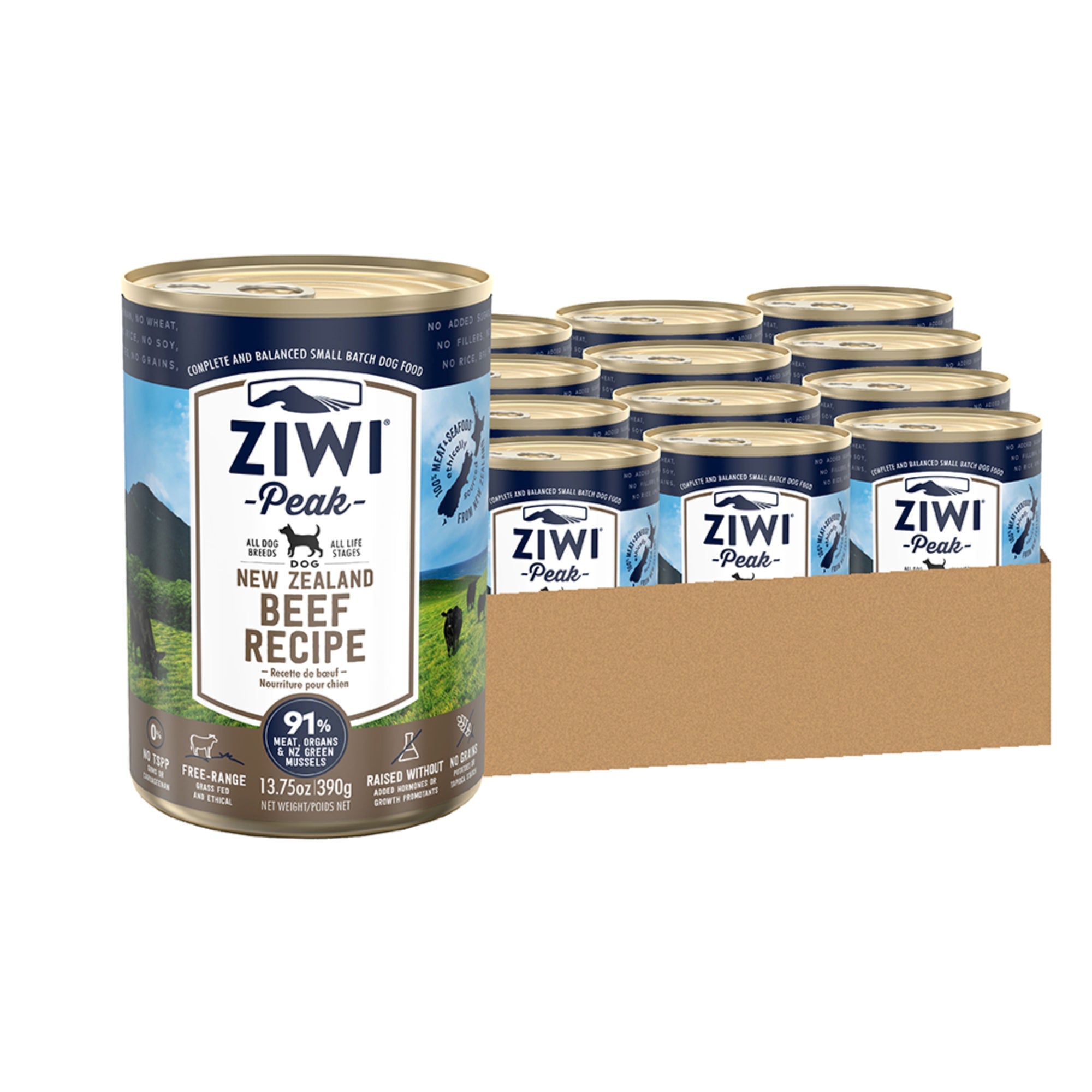 Ziwi Peak Originals Wet Dog Food 390g x 12 (Carton)