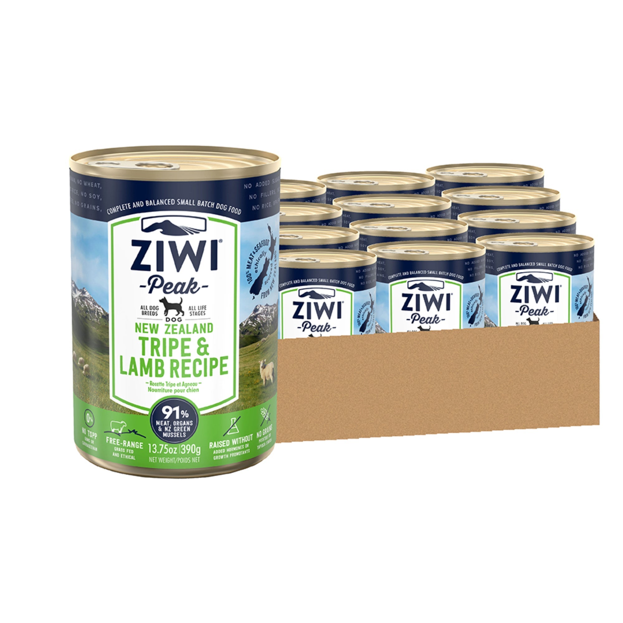 Ziwi Peak Originals Wet Dog Food 390g x 12 (Carton)