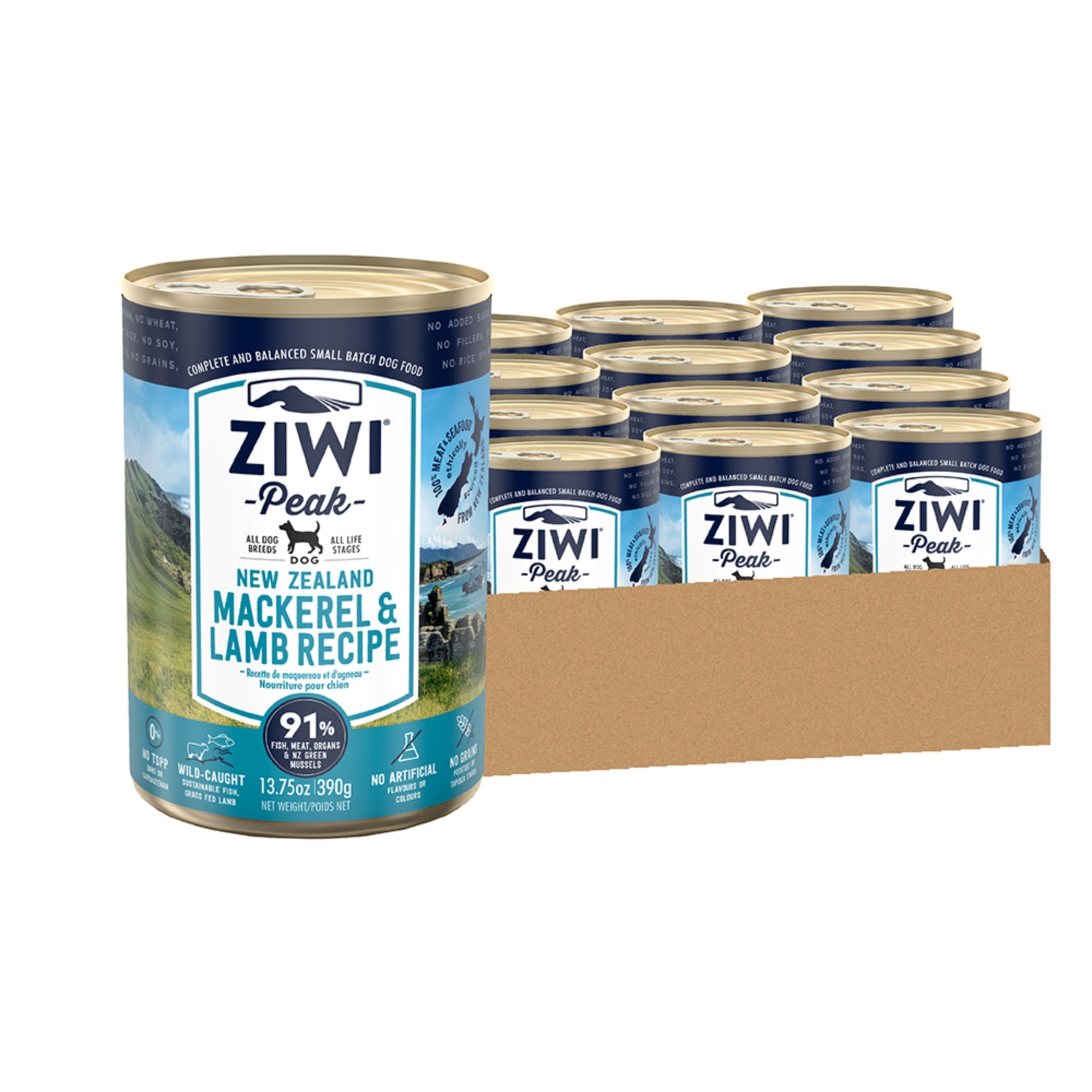 Ziwi Peak Originals Wet Dog Food 390g x 12 (Carton)