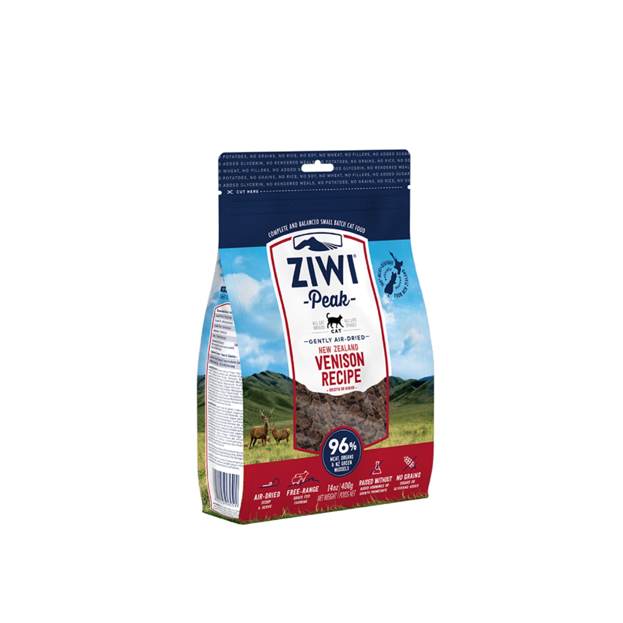 Ziwi Peak Originals Air Dried Cat Food 400g