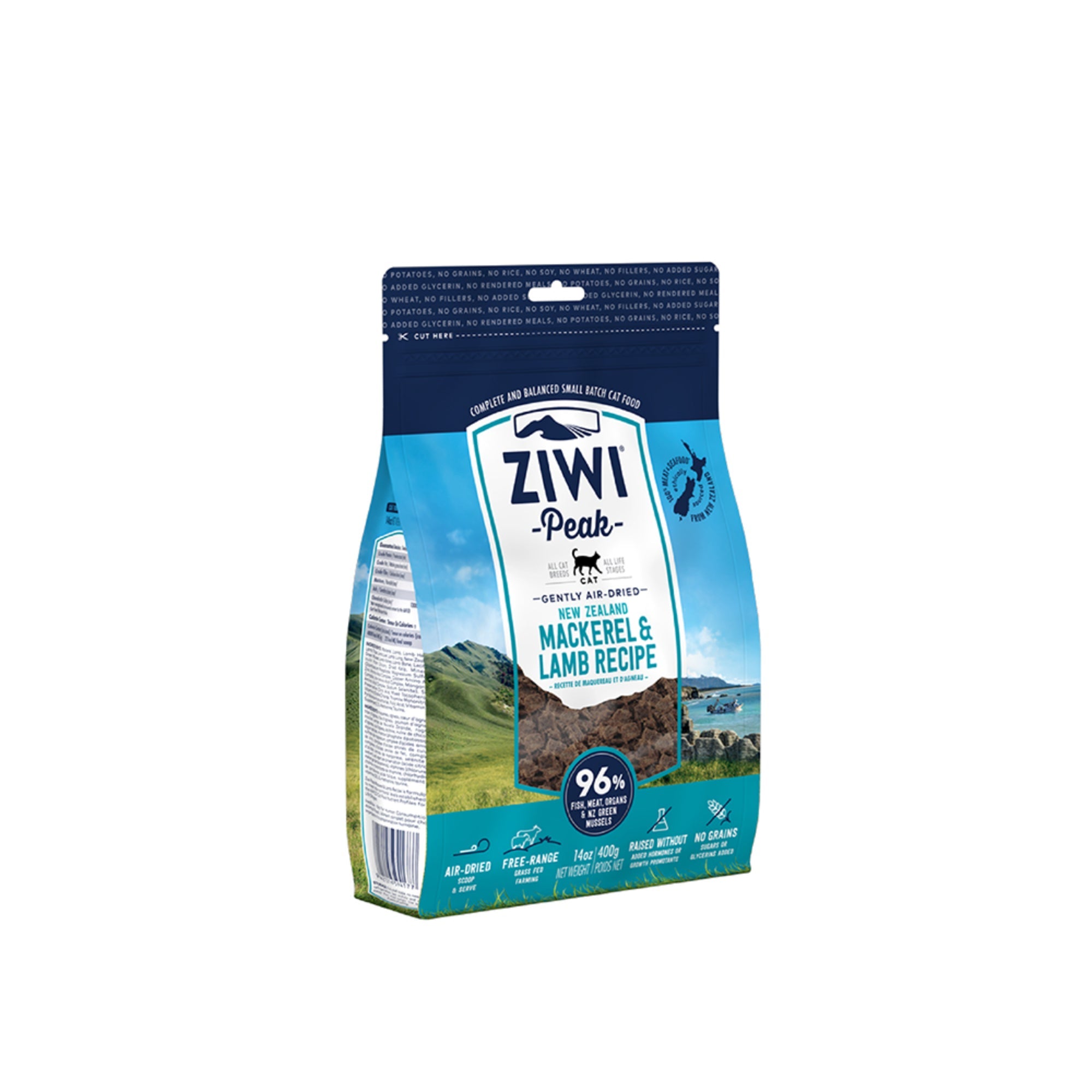 Ziwi Peak Originals Air Dried Cat Food 400g