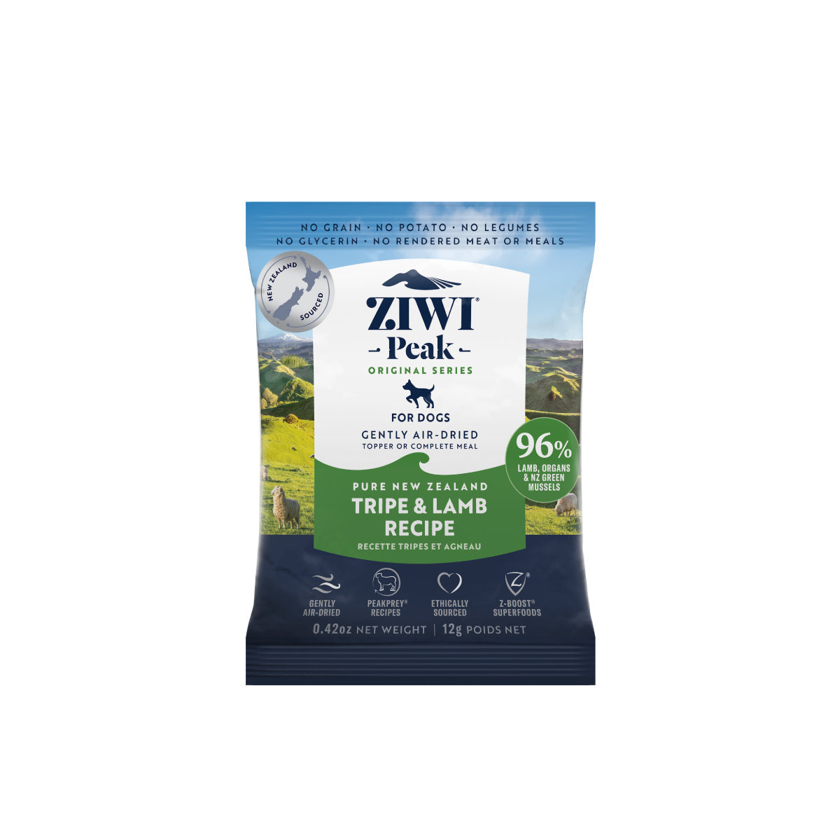 Ziwi Peak Originals Air Dried Dog Food Trial Pack 12g