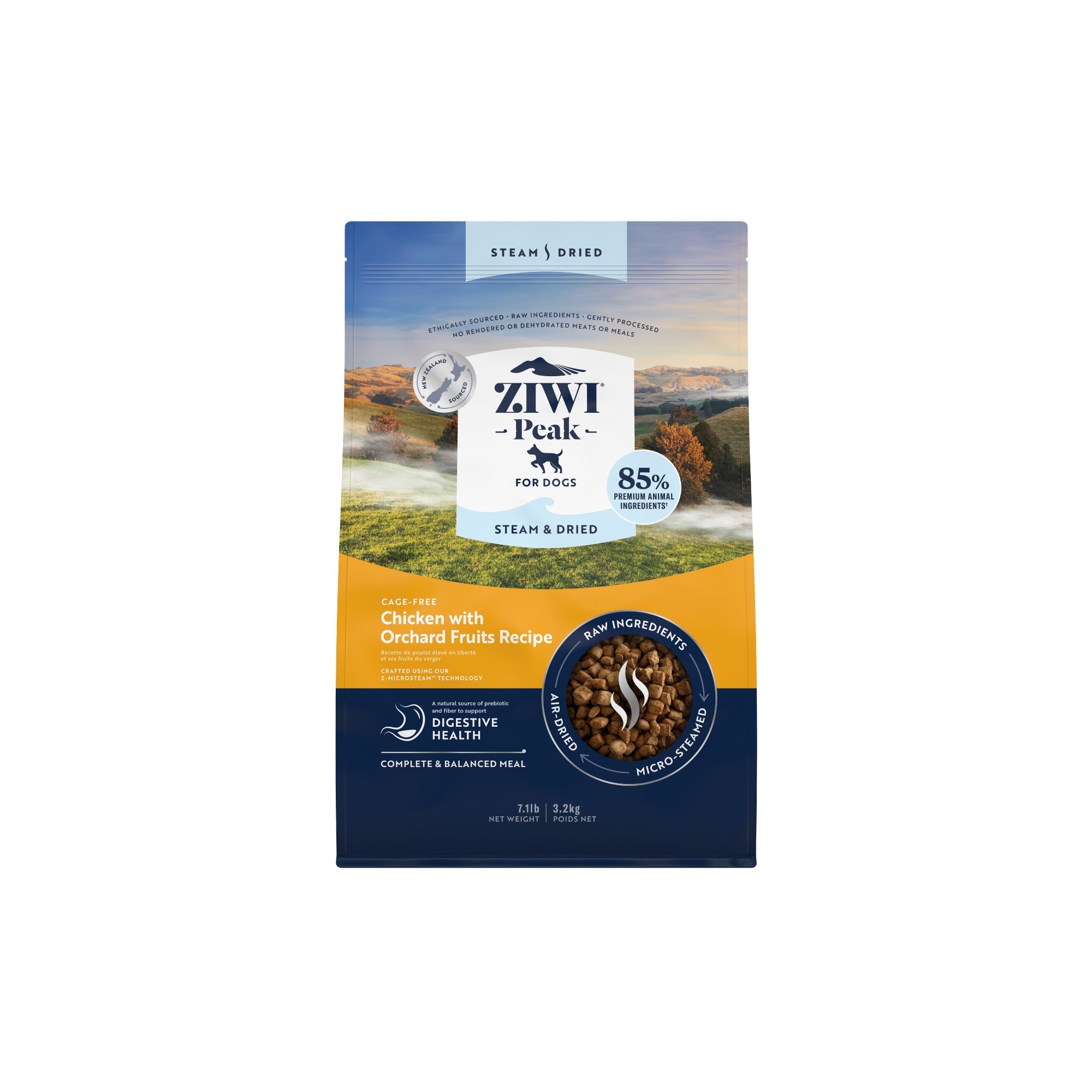 Ziwi Peak Steam & Dried Dog Food 3.2kg
