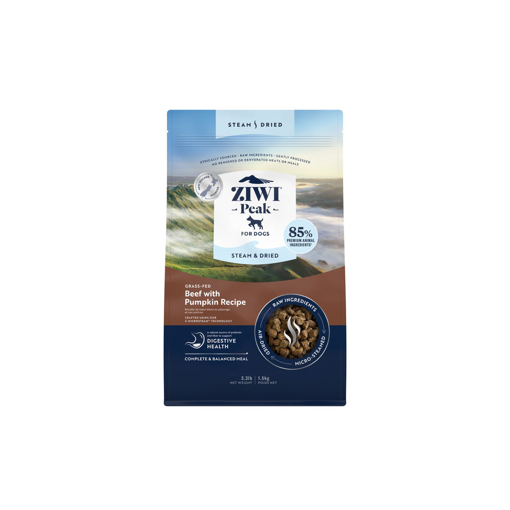Ziwi Peak Steam & Dried Dog Food 1.5kg
