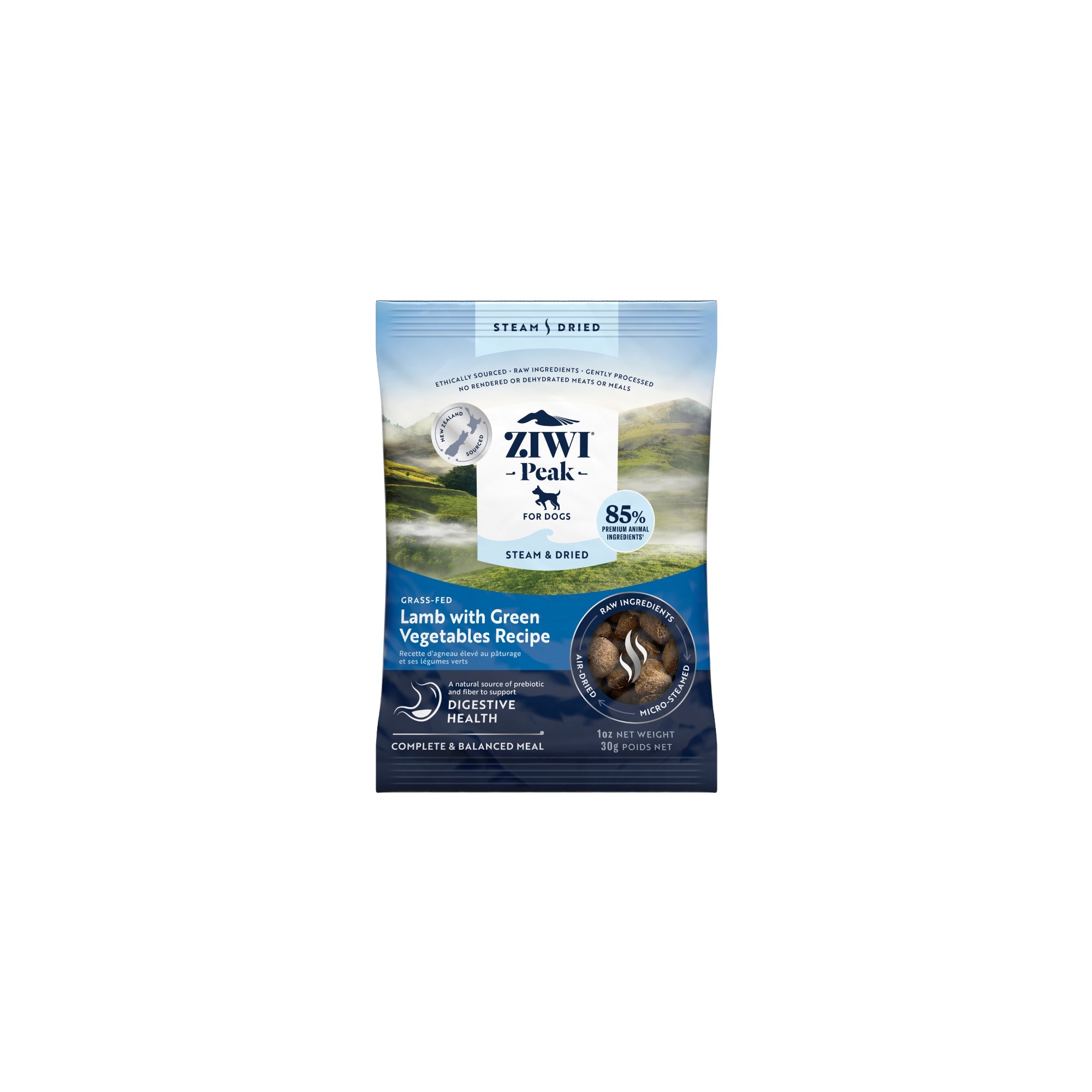 Ziwi Peak Steam & Dried Dog Food Trial Pack 30g