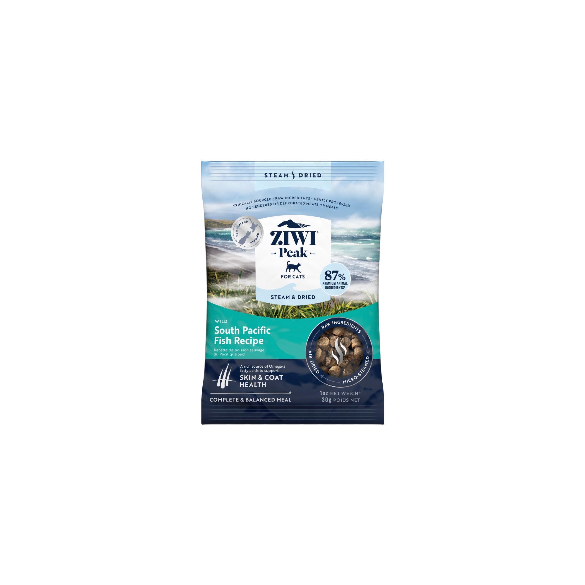 Ziwi Peak Steam & Dried Cat Food Trial Pack 30g
